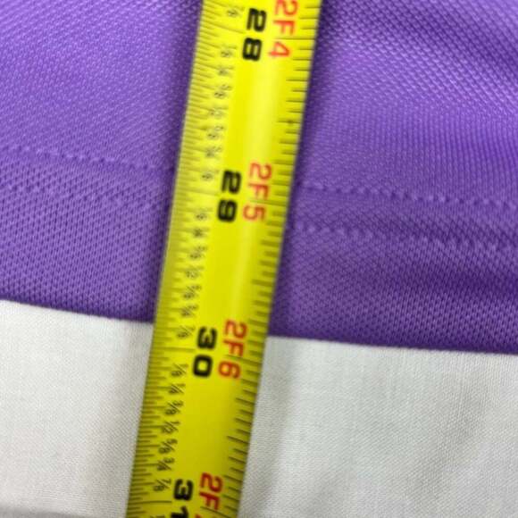 Vineyard Vines Polo Shirt Adult Mens Size Large Purple Whale Golf Golfer - Picture 7 of 9